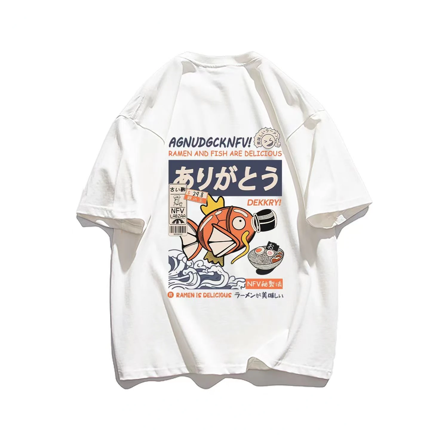 Wholesale Cartoon Fish T-shirts Men Casual Cotton Graphic Streetwear Summer Soft Leisure Short Sleeve Tee Unisex Top 6XL
Wholesale Cartoon Fish T-shirts Men Casual Cotton Graphic Streetwear Summer Soft Leisure Short Sleeve Tee Unisex Top 6XL