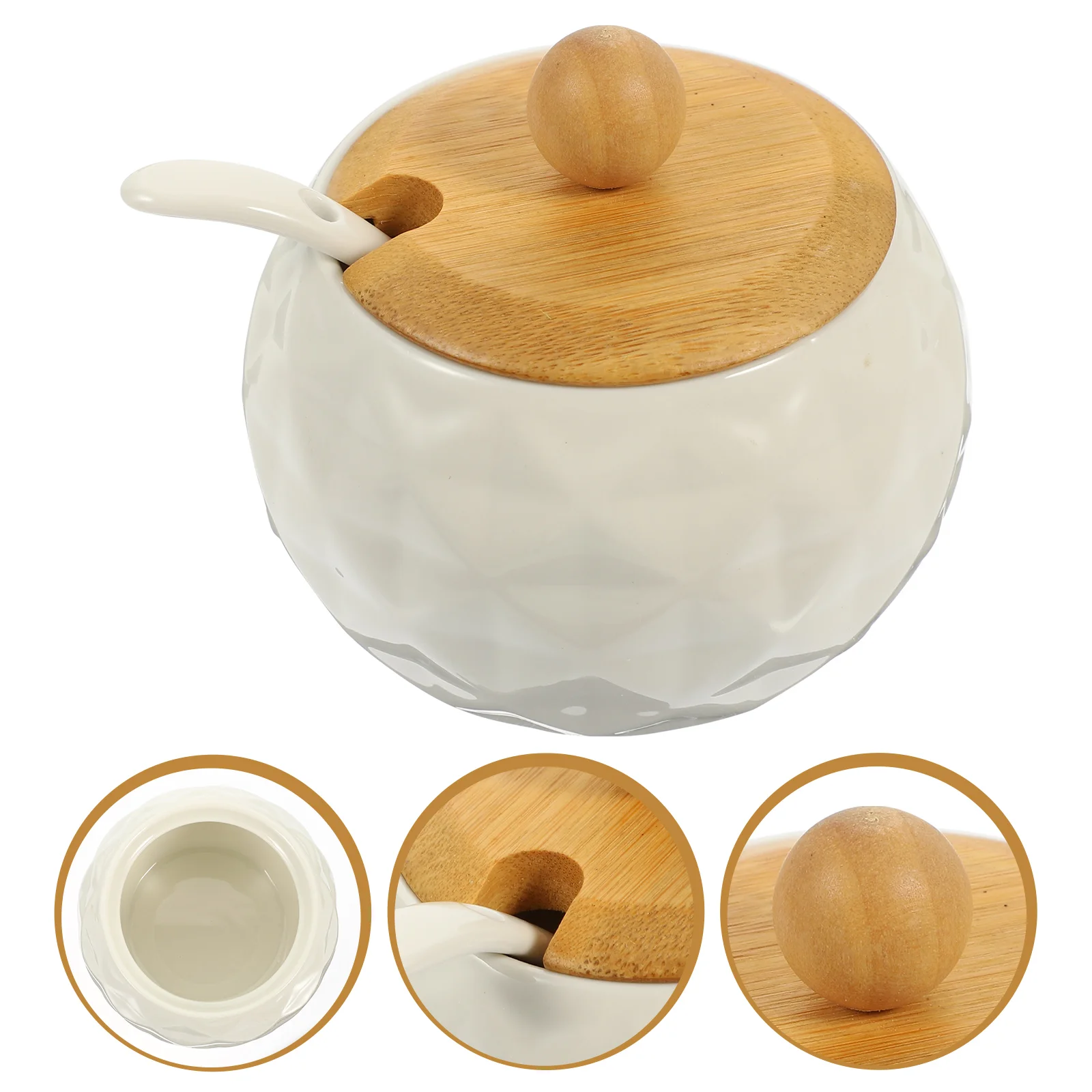 Jar Condiment Container Ceramic Seasoning Pot Sugar Box Pepper Kitchen Storage Salt Accessories Set Pots Bowlspoon Metal Sauce
Jar Condiment Container Ceramic Seasoning Pot Sugar Box Pepper Kitchen Storage Salt Accessories Set Pots Bowlspoon Metal Sauce