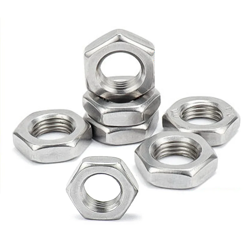 5/10pcs M6 M8 M10 M12 M14 M16 Fine Thread 304 Stainless Steel Hexagonal Thin Nut Thin Nut Lock Flat Thin Screw Cap
5/10pcs M6 M8 M10 M12 M14 M16 Fine Thread 304 Stainless Steel Hexagonal Thin Nut Thin Nut Lock Flat Thin Screw Cap
