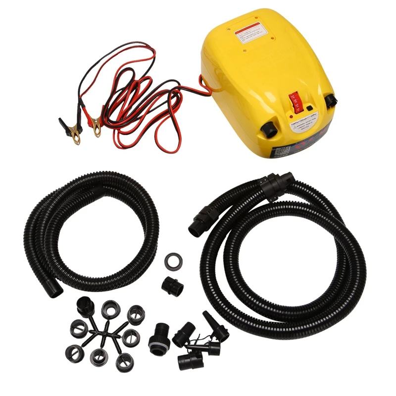 Electrical High Pressure DC12V Electric Air Pump Inflatable Boat Dinghy Raft -Sup Surf Board Stand Up Paddle Kayak Canoe
Electrical High Pressure DC12V Electric Air Pump Inflatable Boat Dinghy Raft -Sup Surf Board Stand Up Paddle Kayak Canoe