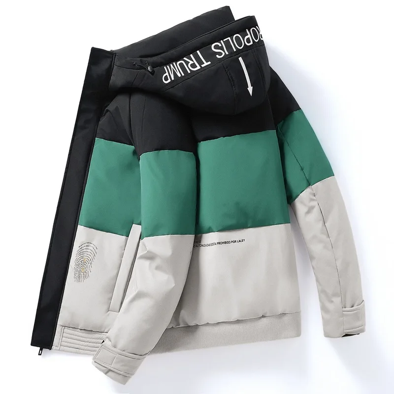 Men's Winter New Thick Tide Brand Cotton-padded Jacket Youth Winter Coat Hooded Down Cotton-padded Jacket Seven Colors Optional
Men's Winter New Thick Tide Brand Cotton-padded Jacket Youth Winter Coat Hooded Down Cotton-padded Jacket Seven Colors Optional