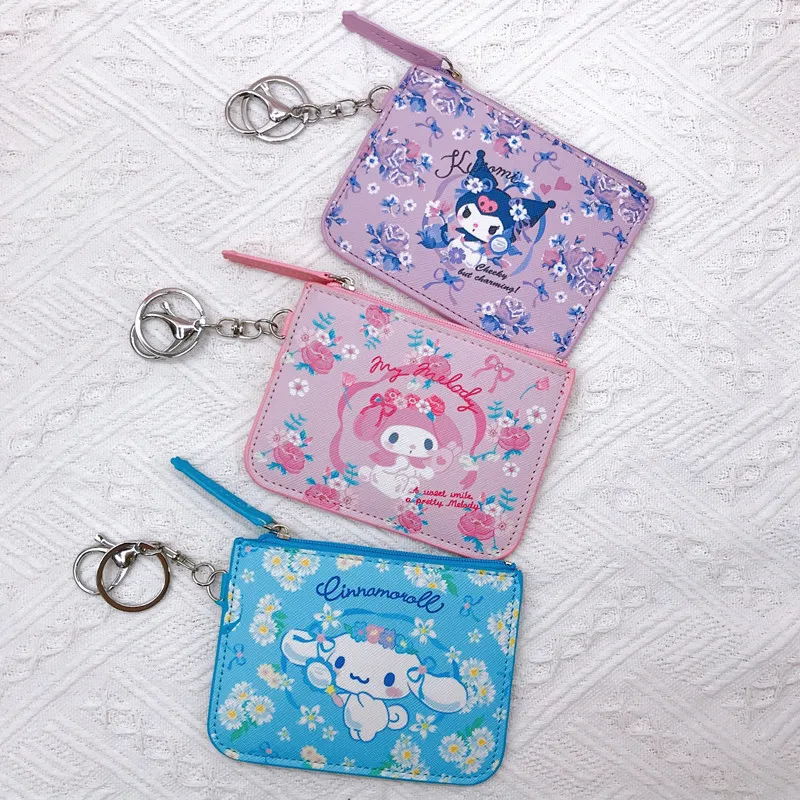 Cartoon Cute Cinnamoroll Kuromi Flower Work Card Set Work Card Badge with Key Ring Card Set Change Storage Card Bag Wallet
Cartoon Cute Cinnamoroll Kuromi Flower Work Card Set Work Card Badge with Key Ring Card Set Change Storage Card Bag Wallet