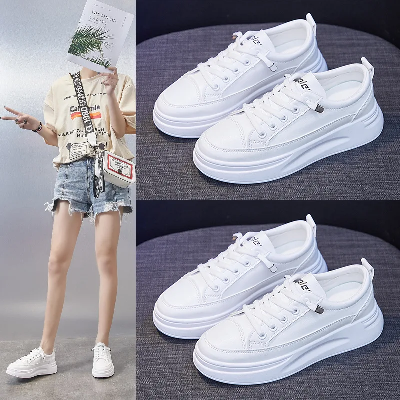 Zapatos De Mujer Breathable Shoes for Woman Sneakers Spring 2022 New Fashion Lace-up Low Cut Casual Women Shoes Dropshipping 
Zapatos De Mujer Breathable Shoes for Woman Sneakers Spring 2022 New Fashion Lace-up Low Cut Casual Women Shoes Dropshipping