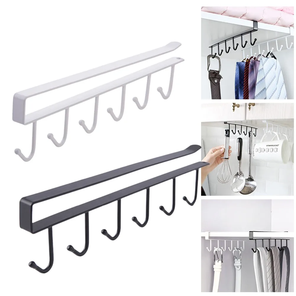1pcs Metal Cabinet Mug Rack Cup Organizer Kitchen Storage Hanger Holder Wardrobe Bathroom Storage Shelf Free To Move
1pcs Metal Cabinet Mug Rack Cup Organizer Kitchen Storage Hanger Holder Wardrobe Bathroom Storage Shelf Free To Move