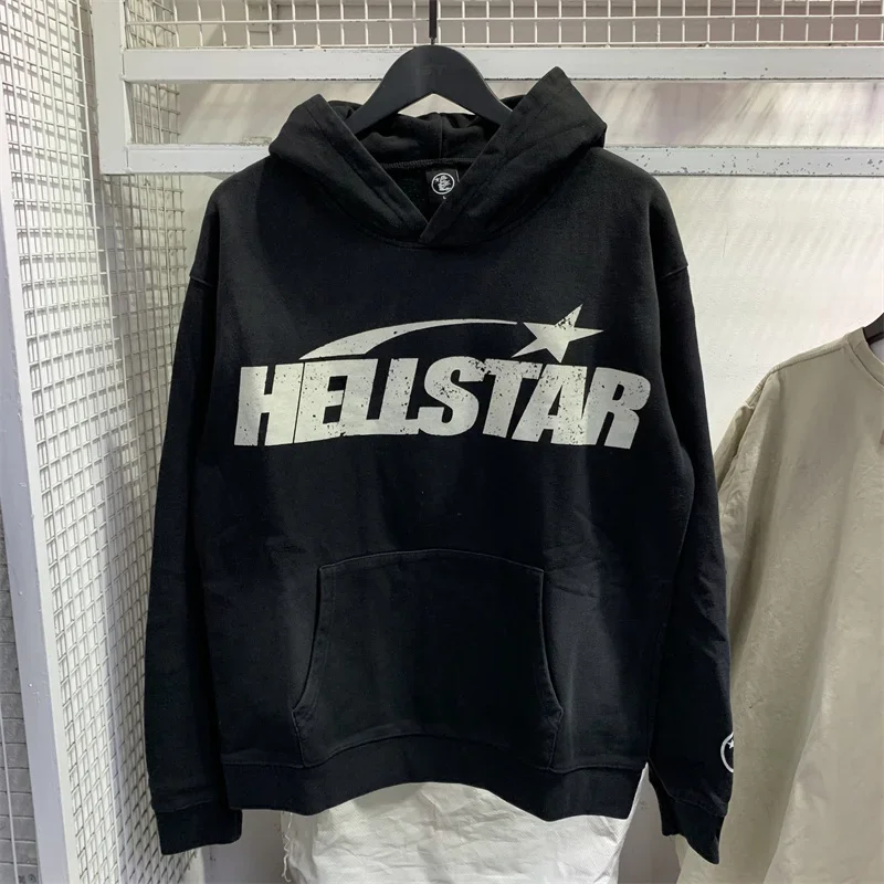 Y2K Hellstar винтажная Спортивная толстовка с капюшоном и простым принтом в масштабе 1:1
Y2K Hellstar винтажная Спортивная толстовка с капюшоном и простым принтом в масштабе 1:1