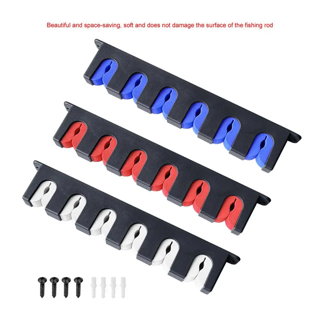 Fishing Rod Rack for Wall Horizontal Mount Rack for Garage Door 6-Rod Fishing Pole Stand Holder for Indoor Outdoor Dropship
Fishing Rod Rack for Wall Horizontal Mount Rack for Garage Door 6-Rod Fishing Pole Stand Holder for Indoor Outdoor Dropship