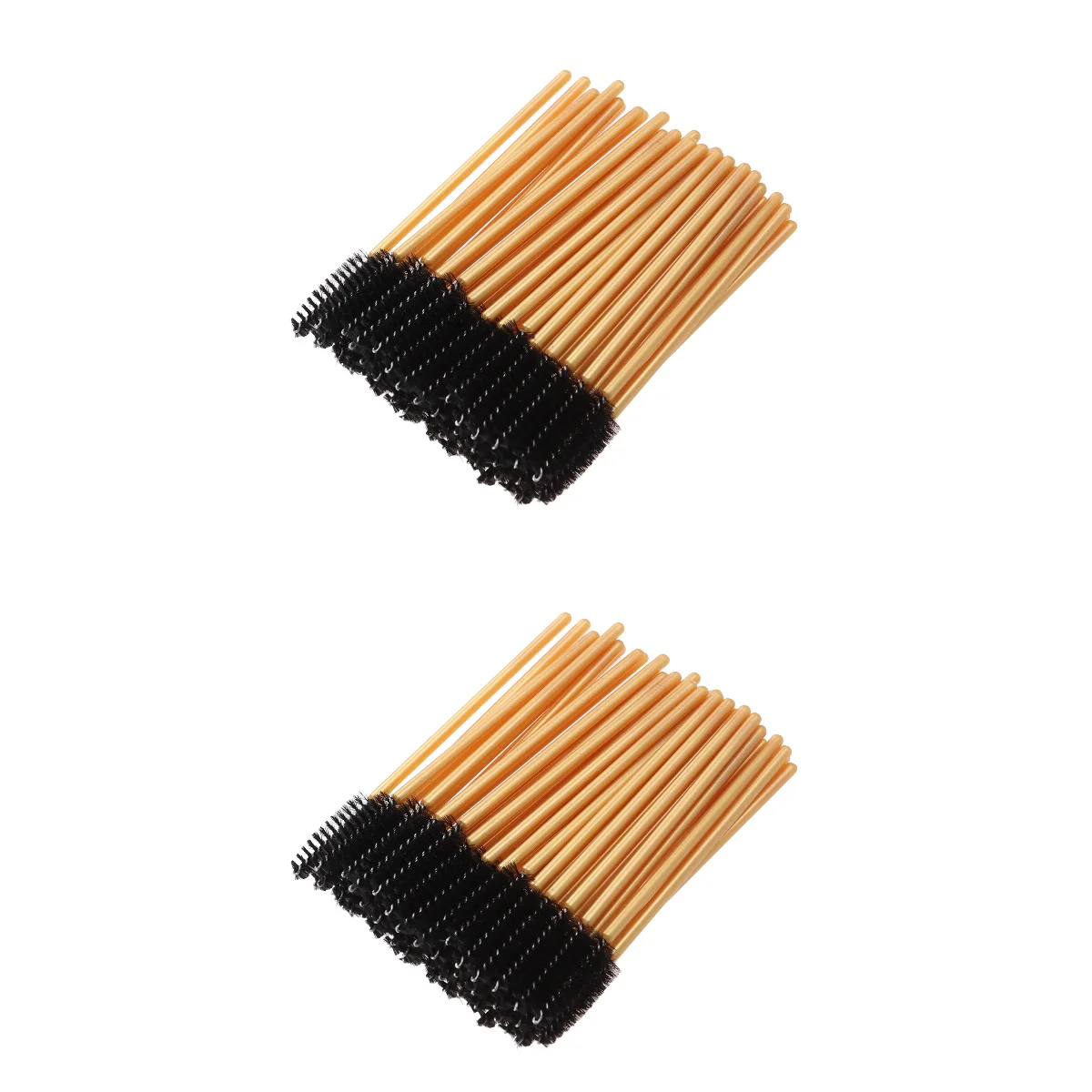 100 Pcs Disposable Eyelash Brushes Mascara Wand Applicator Colored Makeup Brushes Protable Eyelash Volume (Gold Rod, Black
100 Pcs Disposable Eyelash Brushes Mascara Wand Applicator Colored Makeup Brushes Protable Eyelash Volume (Gold Rod, Black