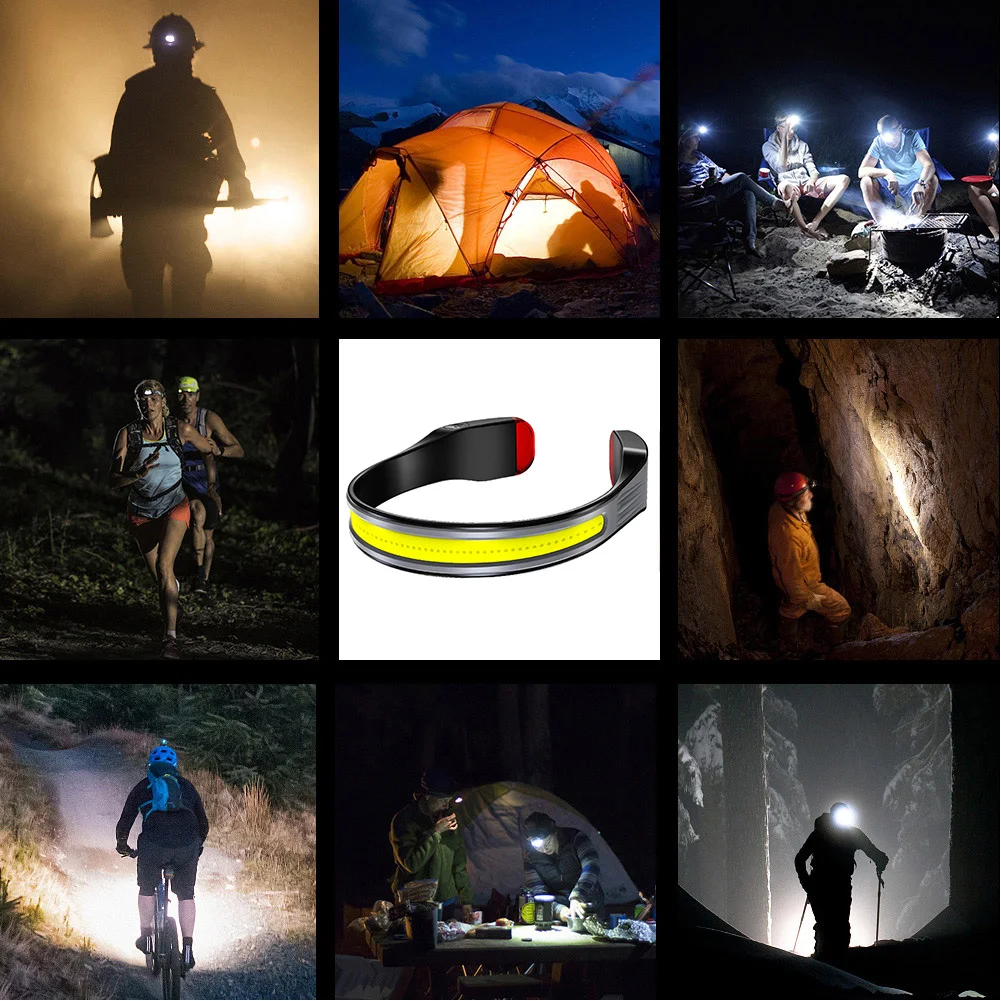 Camping Fishing Head Lamp Lantern Portable Red Warning Tail Light USB Rechargeable for Adventure Night Cycling Emergency
Camping Fishing Head Lamp Lantern Portable Red Warning Tail Light USB Rechargeable for Adventure Night Cycling Emergency