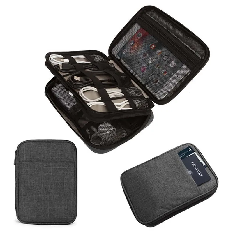 New Two-Layer Digital Storage Bag Travel Kit Case Data Wire Headphone Case Power Bank Organizer Multi-Function Portable Pouch
New Two-Layer Digital Storage Bag Travel Kit Case Data Wire Headphone Case Power Bank Organizer Multi-Function Portable Pouch