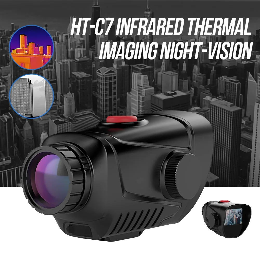 HT-C7 Night Vision Outdoor Thermographic Telescope with 35mm Lens Thermal Imager
HT-C7 Night Vision Outdoor Thermographic Telescope with 35mm Lens Thermal Imager