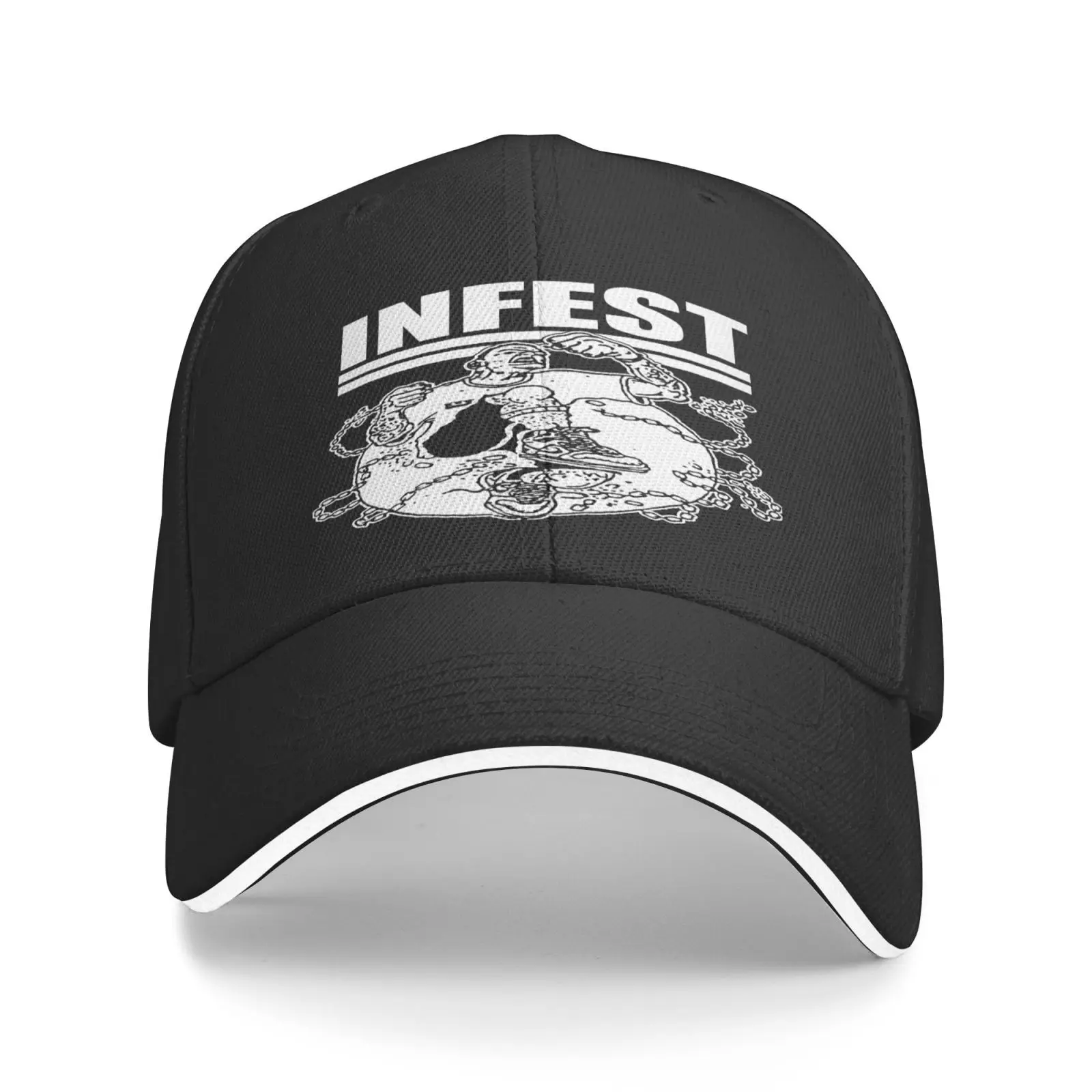 Infest Hardcore Powerviolence Fastcore Men's Caps Cap Male Hats Cap For Girls Baseball Caps Hats Man Summer Fishing Caps Beach
Infest Hardcore Powerviolence Fastcore Men's Caps Cap Male Hats Cap For Girls Baseball Caps Hats Man Summer Fishing Caps Beach