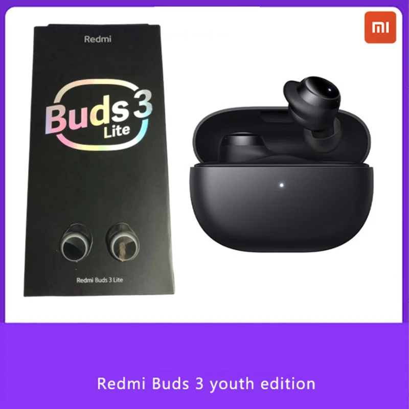 Original Xiaomi Redmi Buds 3 Youth Edition TWS Bluetooth 5.2 Headphones Low Latency Noise Cancelling True Wireless Headphones
Original Xiaomi Redmi Buds 3 Youth Edition TWS Bluetooth 5.2 Headphones Low Latency Noise Cancelling True Wireless Headphones