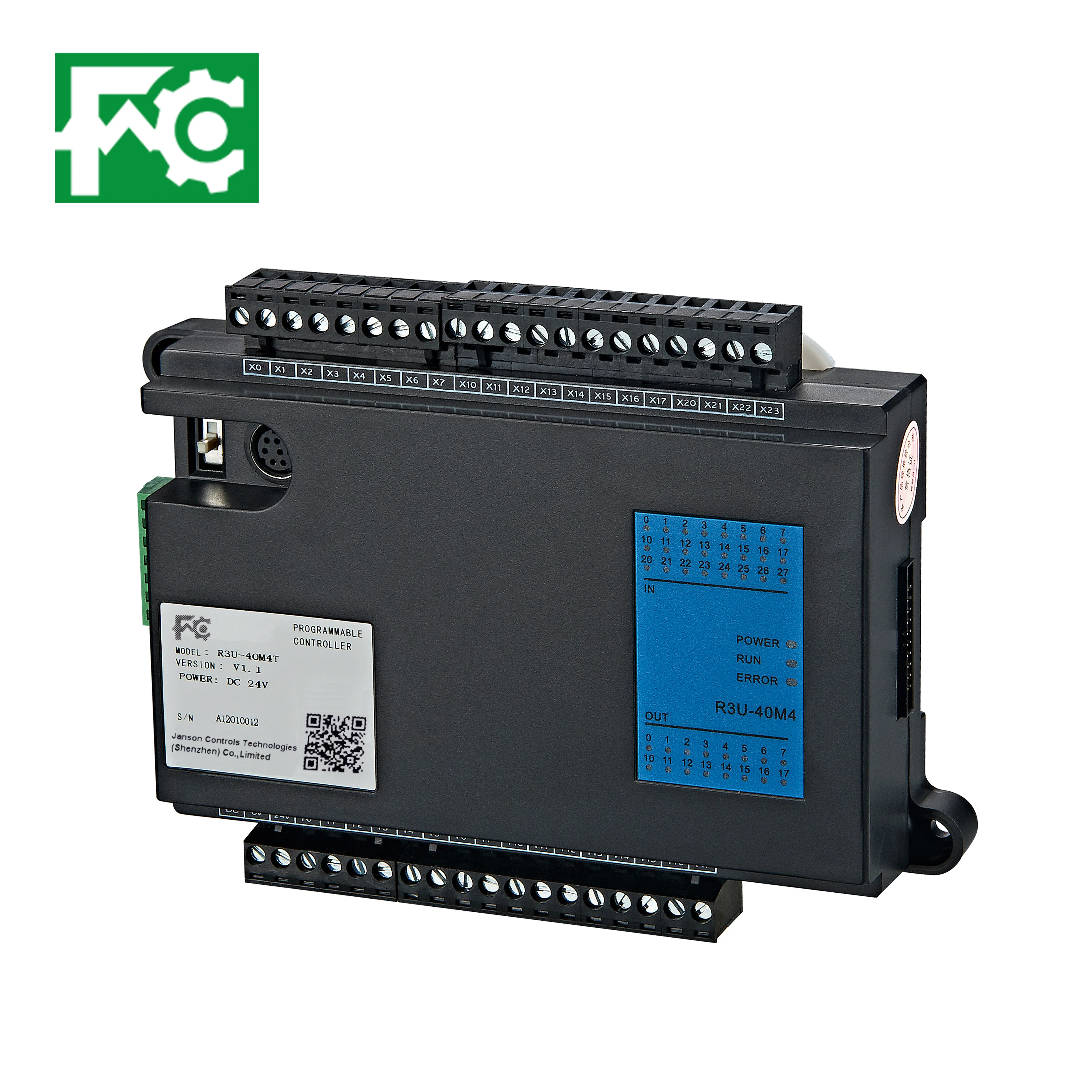 High quality I/O analog control industrial automation PLC, programmable logic controller
High quality I/O analog control industrial automation PLC, programmable logic controller