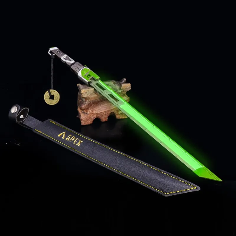 Hotest Apex Legends Crypto Heirloom Luminous Biwon Blade Game Butterfly Knife Swords Japanese Royal Katana Keychain boy kid Toys
Hotest Apex Legends Crypto Heirloom Luminous Biwon Blade Game Butterfly Knife Swords Japanese Royal Katana Keychain boy kid Toys