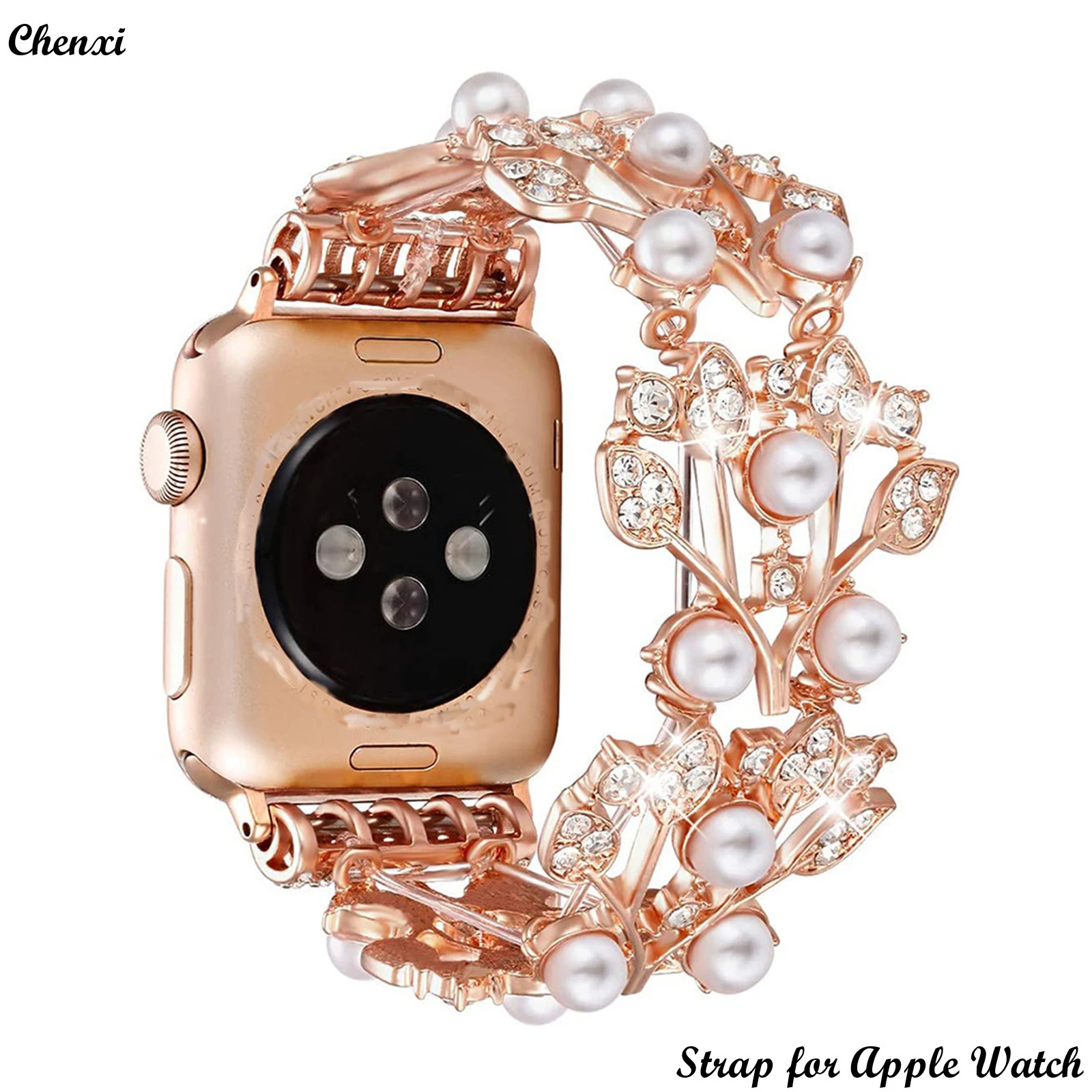 Jewelry strap for Apple watch band bling diamond bracelet chain for iwatch87654321SE Ultra women 38 40 41 42 44 45mm metal wrist
Jewelry strap for Apple watch band bling diamond bracelet chain for iwatch87654321SE Ultra women 38 40 41 42 44 45mm metal wrist