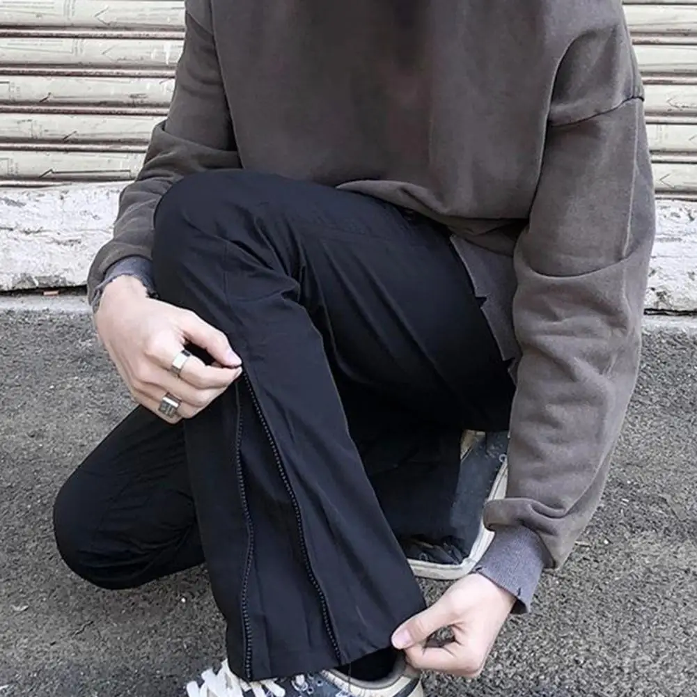 Stylish Men Sweatpants Black Men Pants Elastic Waist Pure Color Mid Waist Sweatpants Streetwear
Stylish Men Sweatpants Black Men Pants Elastic Waist Pure Color Mid Waist Sweatpants Streetwear