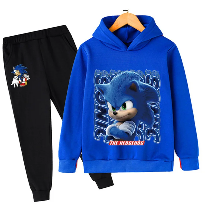 2022 Autumn Cotton Long Sleeves Hoodies Clothes Tops + Pants Baby Toddler Boy Clothing Sets Children Boys Sonic Outfits Suits
2022 Autumn Cotton Long Sleeves Hoodies Clothes Tops + Pants Baby Toddler Boy Clothing Sets Children Boys Sonic Outfits Suits