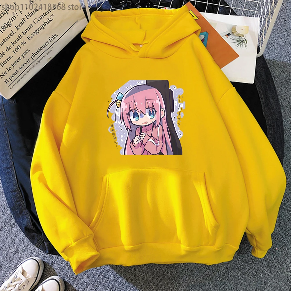 Anime Bocchi The Rock Hitori Gotou Hoodies Men Funny Cartoon Sweatshirt 90s Gothic Hip Hop Tops Harajuku Clothes Women Sudadera
Anime Bocchi The Rock Hitori Gotou Hoodies Men Funny Cartoon Sweatshirt 90s Gothic Hip Hop Tops Harajuku Clothes Women Sudadera