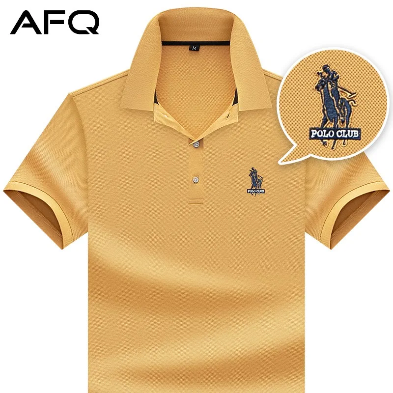 Paul Counter Mercerized Cotton T-shirt Men's Lapel Short Sleeve Polo Shirt Simple High-End Men's Large Size Embroidered T-shirt
Paul Counter Mercerized Cotton T-shirt Men's Lapel Short Sleeve Polo Shirt Simple High-End Men's Large Size Embroidered T-shirt