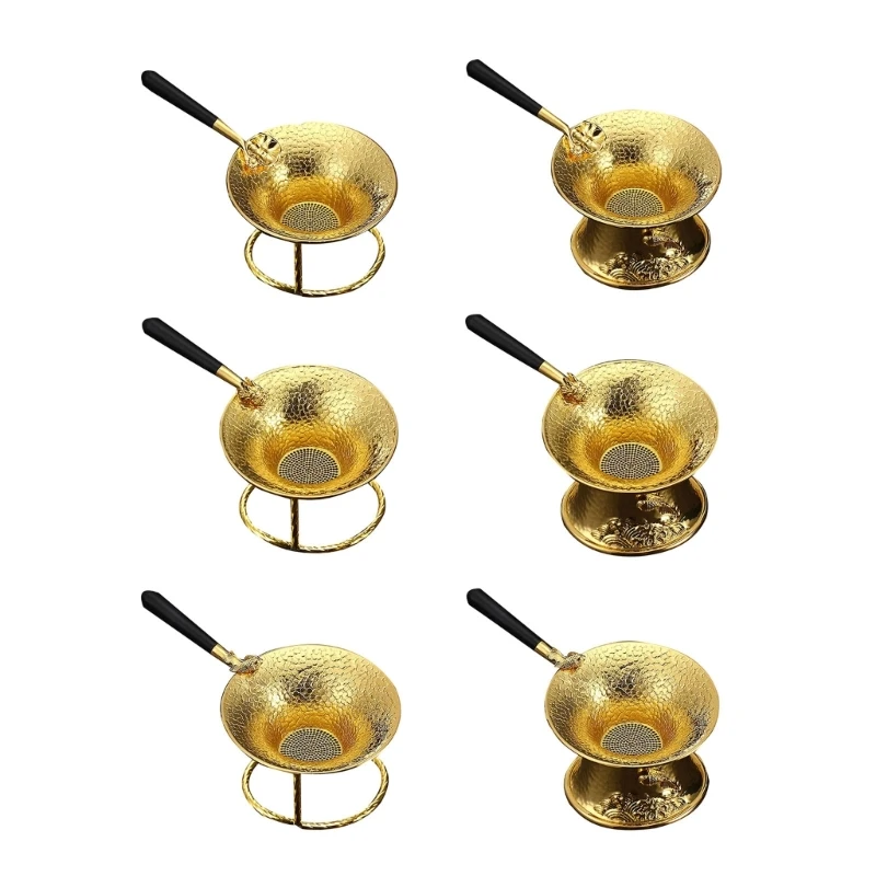 Metal Tea Coffee Strainer with Base Holder Fine Mesh Coffee Filter Tea Infuser T84E
Metal Tea Coffee Strainer with Base Holder Fine Mesh Coffee Filter Tea Infuser T84E