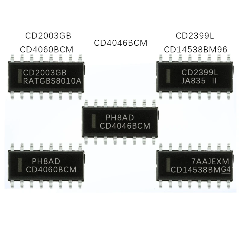 1PCS CD14538BM96 CD2003GB CD2399L CD4060BCM CD4046BCM
1PCS CD14538BM96 CD2003GB CD2399L CD4060BCM CD4046BCM
