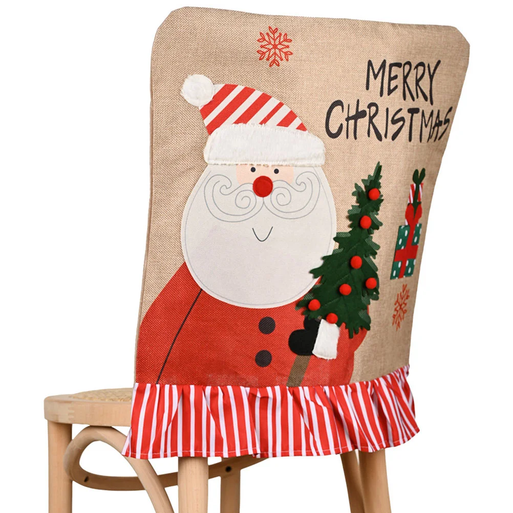 Chair Cover Christmas Xmas Santaprotector Party Clausbackcloth Festival Wrap Pattern Covers Supplies Ornament Holiday
Chair Cover Christmas Xmas Santaprotector Party Clausbackcloth Festival Wrap Pattern Covers Supplies Ornament Holiday
