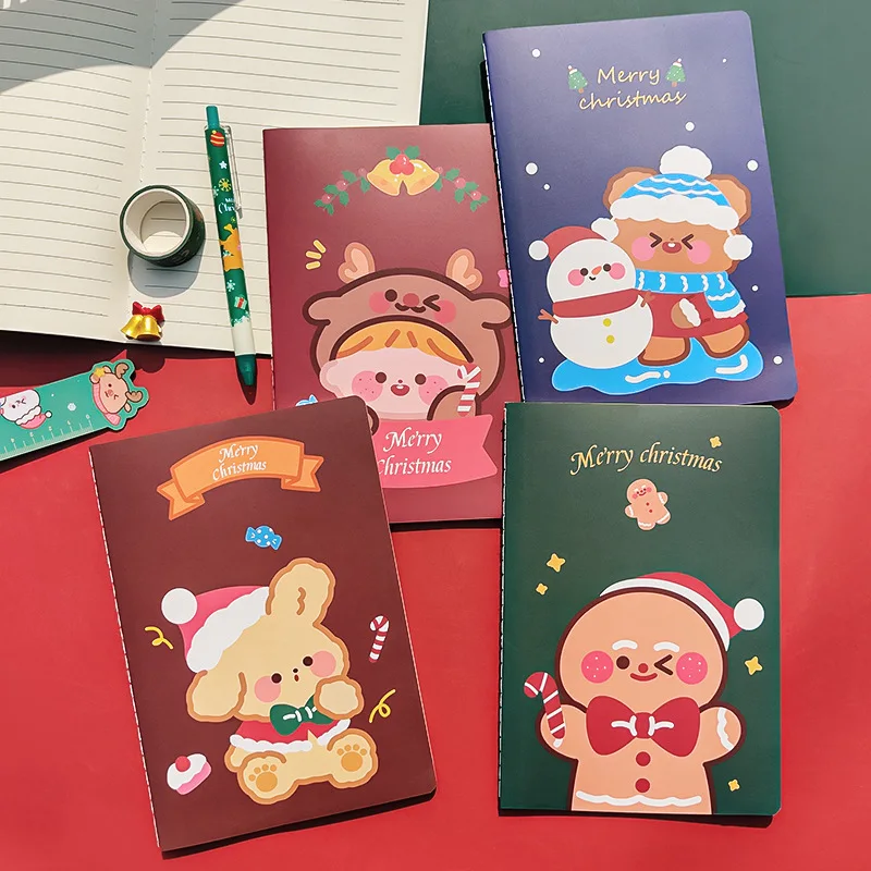 10/20pcs Cute Bear Christmas Practice Notebook Planner Journal Memos Diary Notebook A5 Student Stationery Notepad Notebook
10/20pcs Cute Bear Christmas Practice Notebook Planner Journal Memos Diary Notebook A5 Student Stationery Notepad Notebook