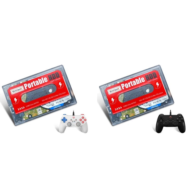 HDD 2,5 Внешний игровой жесткий диск 63000 + игры с игровой ручкой для Wii/DC/PC/Laptop/Super Console X PC
HDD 2,5 Внешний игровой жесткий диск 63000 + игры с игровой ручкой для Wii/DC/PC/Laptop/Super Console X PC