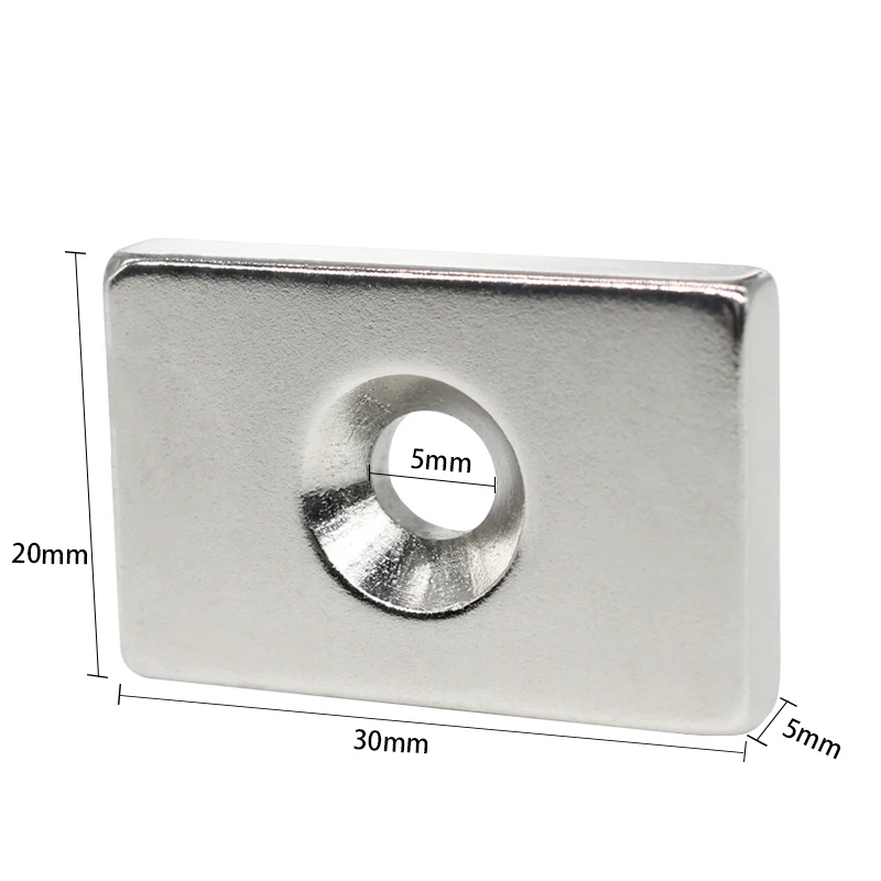 2/5/10/15/20PCS 30*20*5-5mm Countersunk SquareMagnet 30x20x5-5mm Block Strong Hole 5mm Rare Earth Neodymium Magnet 30x20x5-5mm
2/5/10/15/20PCS 30*20*5-5mm Countersunk SquareMagnet 30x20x5-5mm Block Strong Hole 5mm Rare Earth Neodymium Magnet 30x20x5-5mm
