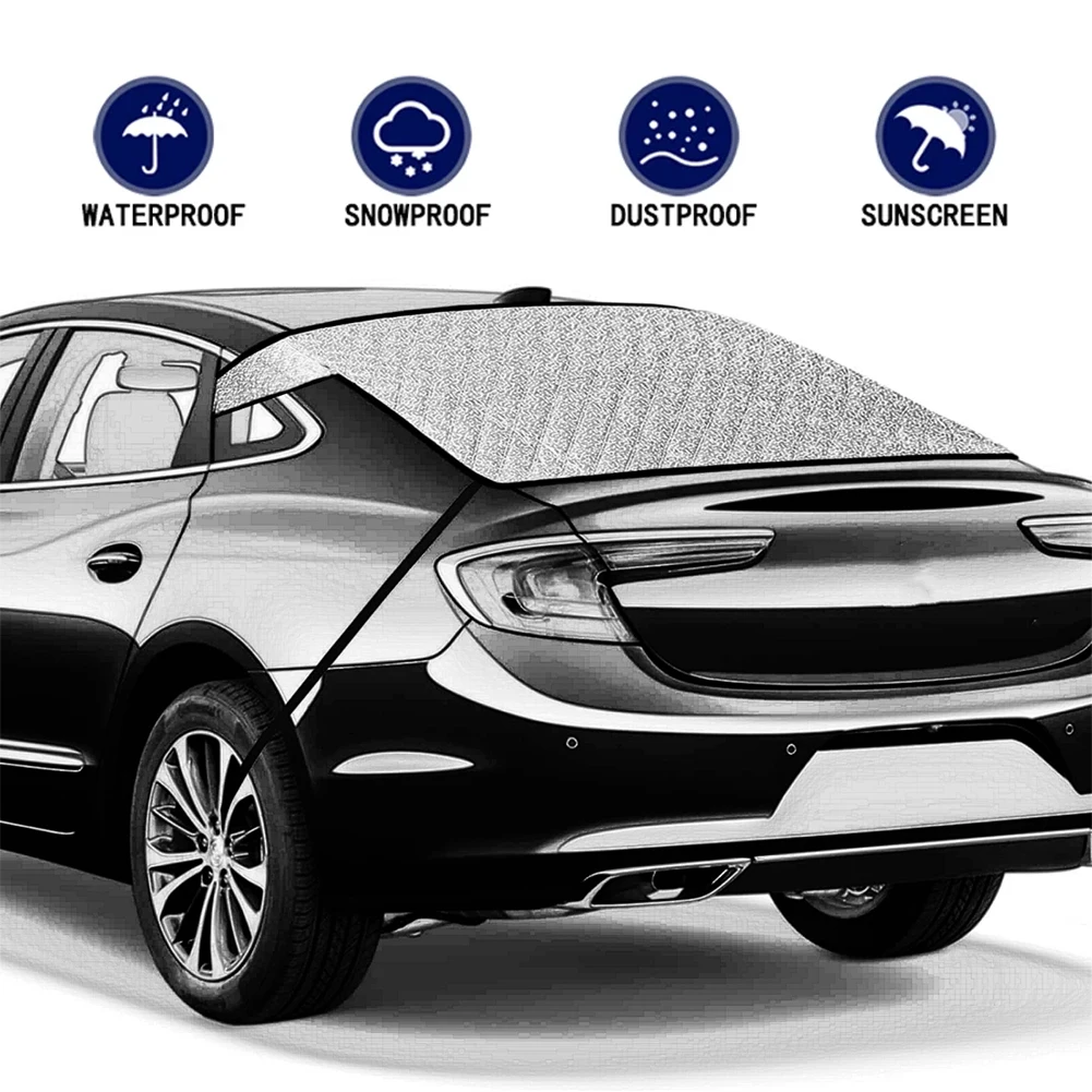 Thick Car Windshield Snow Shield Snow Cover Foil Waterproof Universal Rear Window Sun Shade Protection Cover for Snow Frost Ice
Thick Car Windshield Snow Shield Snow Cover Foil Waterproof Universal Rear Window Sun Shade Protection Cover for Snow Frost Ice