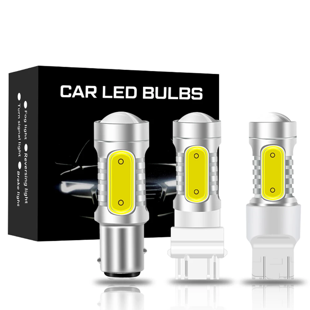 2 шт., светодиодные лампы 1156 P21W BA15S PY21W BAU15S 12 В COB 5SMD 7443 7440 W21W 3157 1157 BAY15D P21/5W
2 шт., светодиодные лампы 1156 P21W BA15S PY21W BAU15S 12 В COB 5SMD 7443 7440 W21W 3157 1157 BAY15D P21/5W