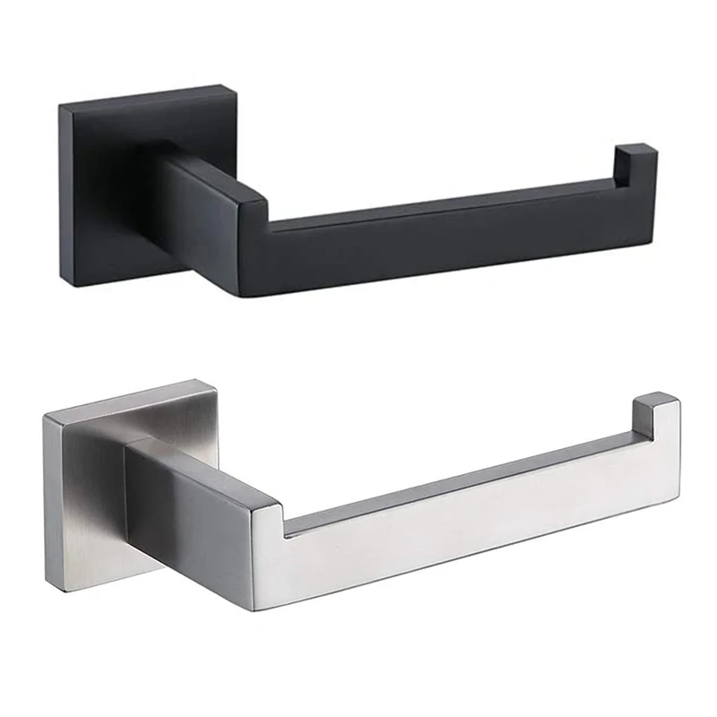 304 Stainless Steel Bathroom Accessories 1 Piece Matte Black Toilet Paper Holder Wall Mounted Tissue Roll Hanger bathroom
304 Stainless Steel Bathroom Accessories 1 Piece Matte Black Toilet Paper Holder Wall Mounted Tissue Roll Hanger bathroom