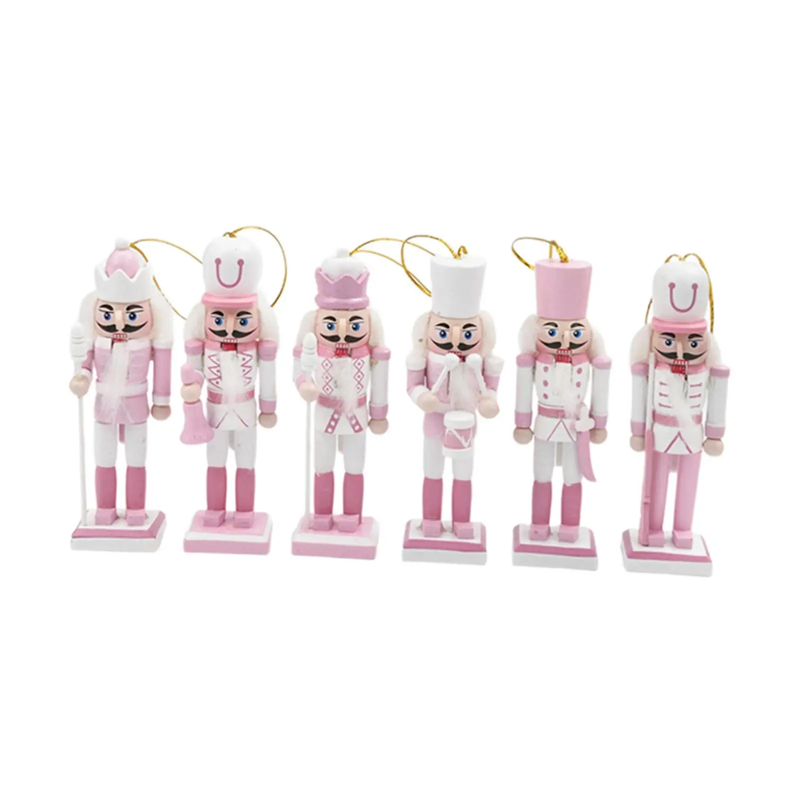 6x Wooden Nutcracker Soldier Figurine Photo Props Ornament Nutcracker Figures for Office Wedding Party Tables Collectibles
6x Wooden Nutcracker Soldier Figurine Photo Props Ornament Nutcracker Figures for Office Wedding Party Tables Collectibles