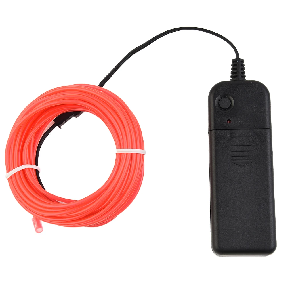 5M Car Interior Decor Lamp LED Neon Light Glow EL Wire String Strip Rope Tube DIY Flexible Strip Home Auto LED Ambient Lights
5M Car Interior Decor Lamp LED Neon Light Glow EL Wire String Strip Rope Tube DIY Flexible Strip Home Auto LED Ambient Lights