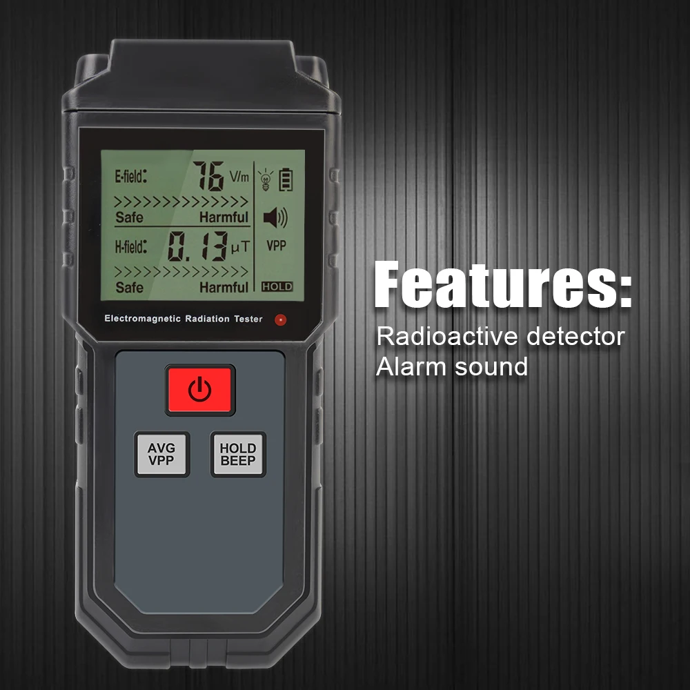 Измеритель электромагнитного излучения, портативный детектор звукосветильник вой сигнализации
Измеритель электромагнитного излучения, портативный детектор звукосветильник вой сигнализации