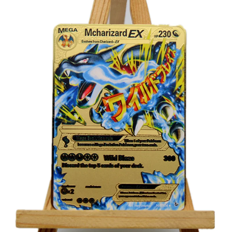 New Pokemon Metal Cards Cartoon Collection Cards Pikachu Game Battle Cards Collection Gifts Collection Albums Gifts for Friends
New Pokemon Metal Cards Cartoon Collection Cards Pikachu Game Battle Cards Collection Gifts Collection Albums Gifts for Friends