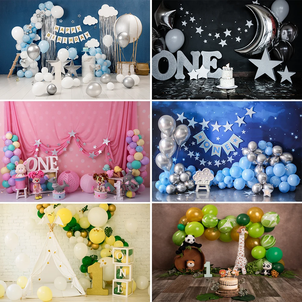 Bonvvie Photography Background Colorful Balloons Baby Girl Boy 1st Birthday Party Cake Smash Decoration Poster Photo Backdrop
Bonvvie Photography Background Colorful Balloons Baby Girl Boy 1st Birthday Party Cake Smash Decoration Poster Photo Backdrop