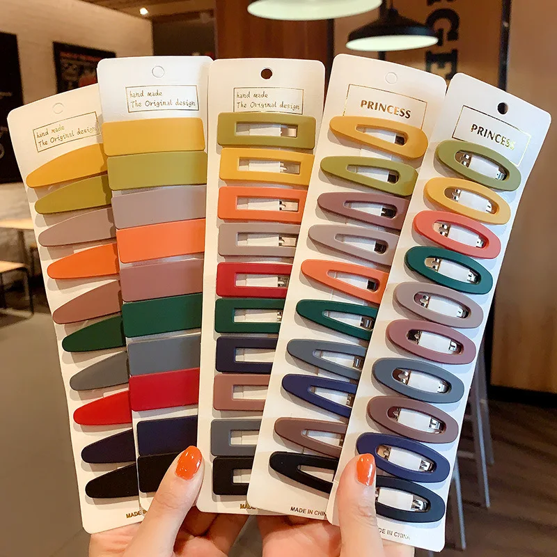 10 Pcs Simple BB Clips Bangs Hairpin Headdress Baby Girls Solid Color Hair Accessories Set Ladies Metal Hair Grip Headwear Stuff
10 Pcs Simple BB Clips Bangs Hairpin Headdress Baby Girls Solid Color Hair Accessories Set Ladies Metal Hair Grip Headwear Stuff