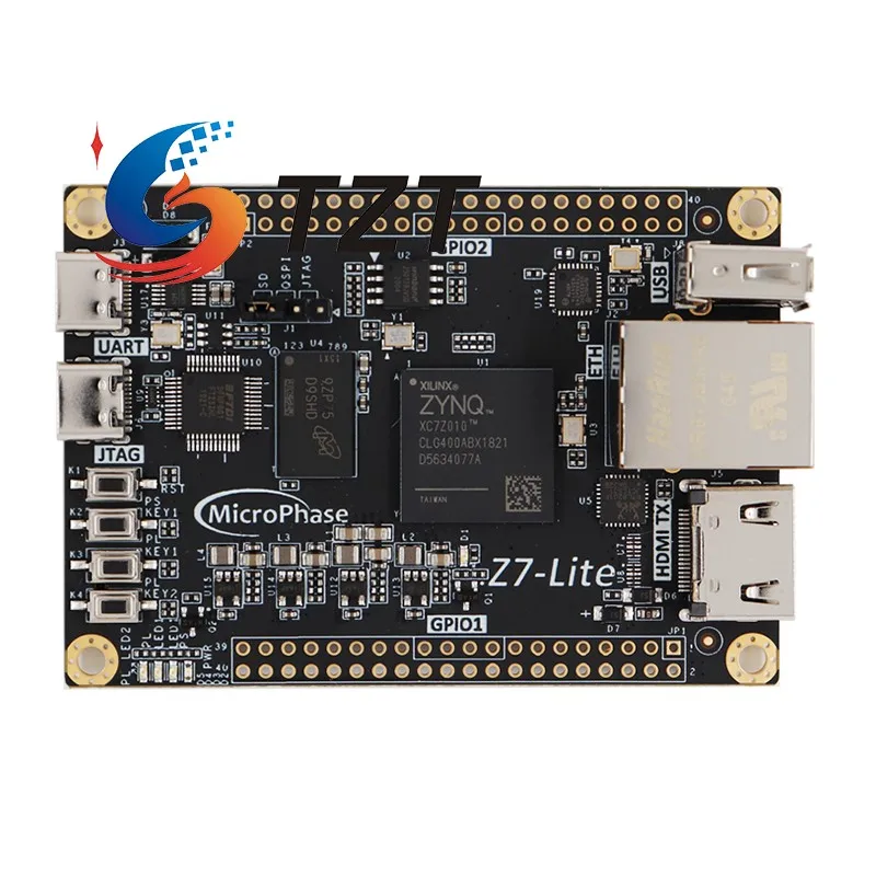 TZT MicroPhase Z7-Lite 7010/7020 Board FPGA Development Board Core Board for ZYNQ 7010/7020 Running Ubuntu Debian
TZT MicroPhase Z7-Lite 7010/7020 Board FPGA Development Board Core Board for ZYNQ 7010/7020 Running Ubuntu Debian