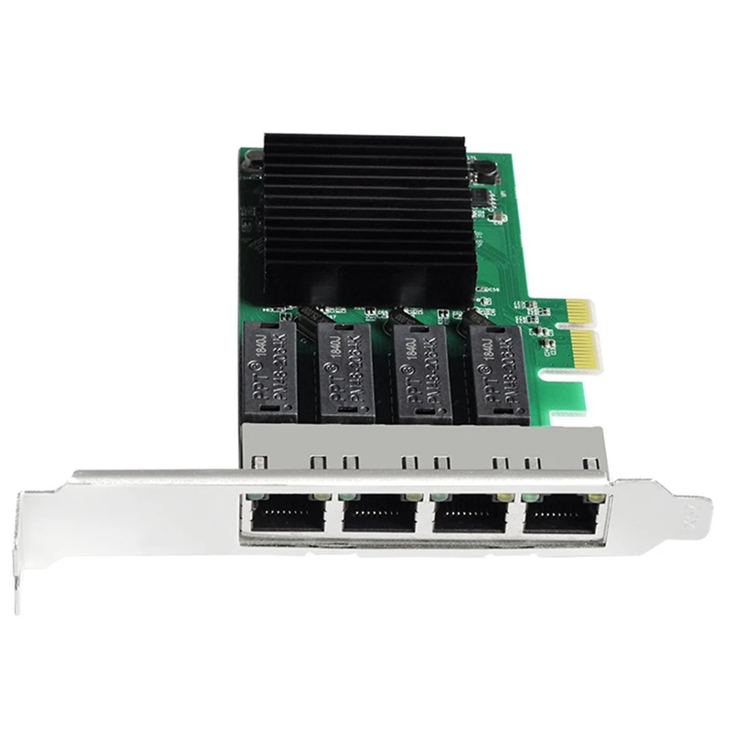 PCI-E 4-портовая гигабитная сетевая карта PCI-E RTL8111H чип 10/100 Мбит/с RJ45 LAN адаптер сетевой контроллер
PCI-E 4-портовая гигабитная сетевая карта PCI-E RTL8111H чип 10/100 Мбит/с RJ45 LAN адаптер сетевой контроллер