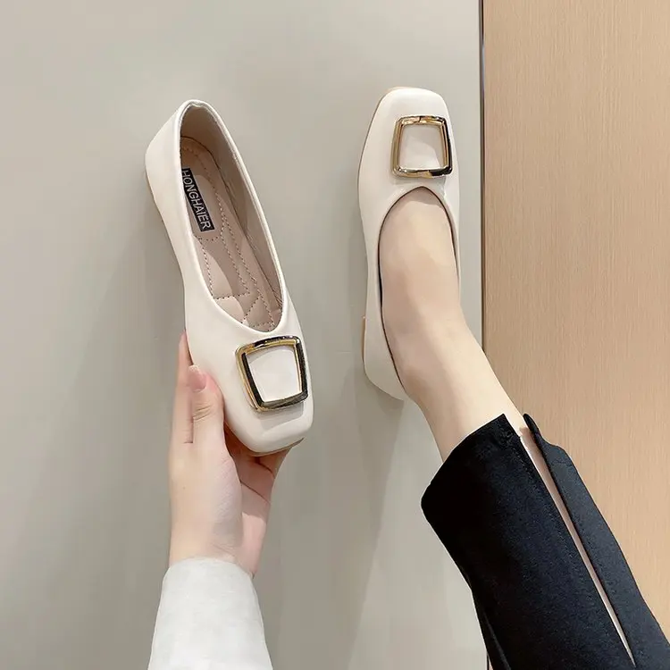 Boat Shoe Women's Moccasins All-Match Shallow Mouth Soft Square Toe Modis Female Footwear Casual Sneaker New Comfortable Summer
Boat Shoe Women's Moccasins All-Match Shallow Mouth Soft Square Toe Modis Female Footwear Casual Sneaker New Comfortable Summer