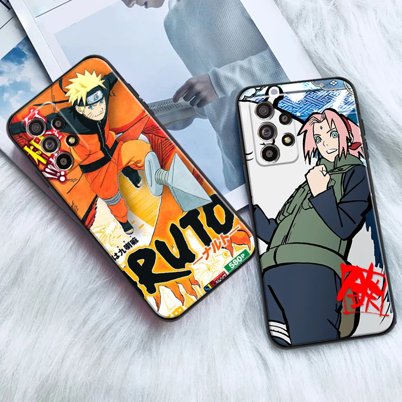 Bandai NARUTO Cartoon Sasuke For Samsung A52 A72 4G 5G Phone Case Coque Back Silicone Cover Black Funda
Bandai NARUTO Cartoon Sasuke For Samsung A52 A72 4G 5G Phone Case Coque Back Silicone Cover Black Funda