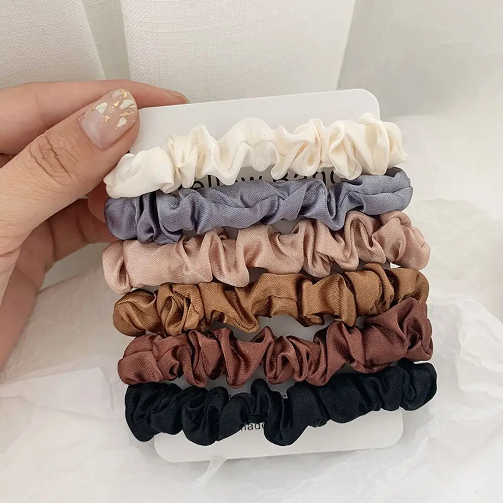 Solid Color Elegant Cloth Hair Accessories Rubber Band Girls Hair Ring Scrunchies Hair Ties Hair Rope
Solid Color Elegant Cloth Hair Accessories Rubber Band Girls Hair Ring Scrunchies Hair Ties Hair Rope