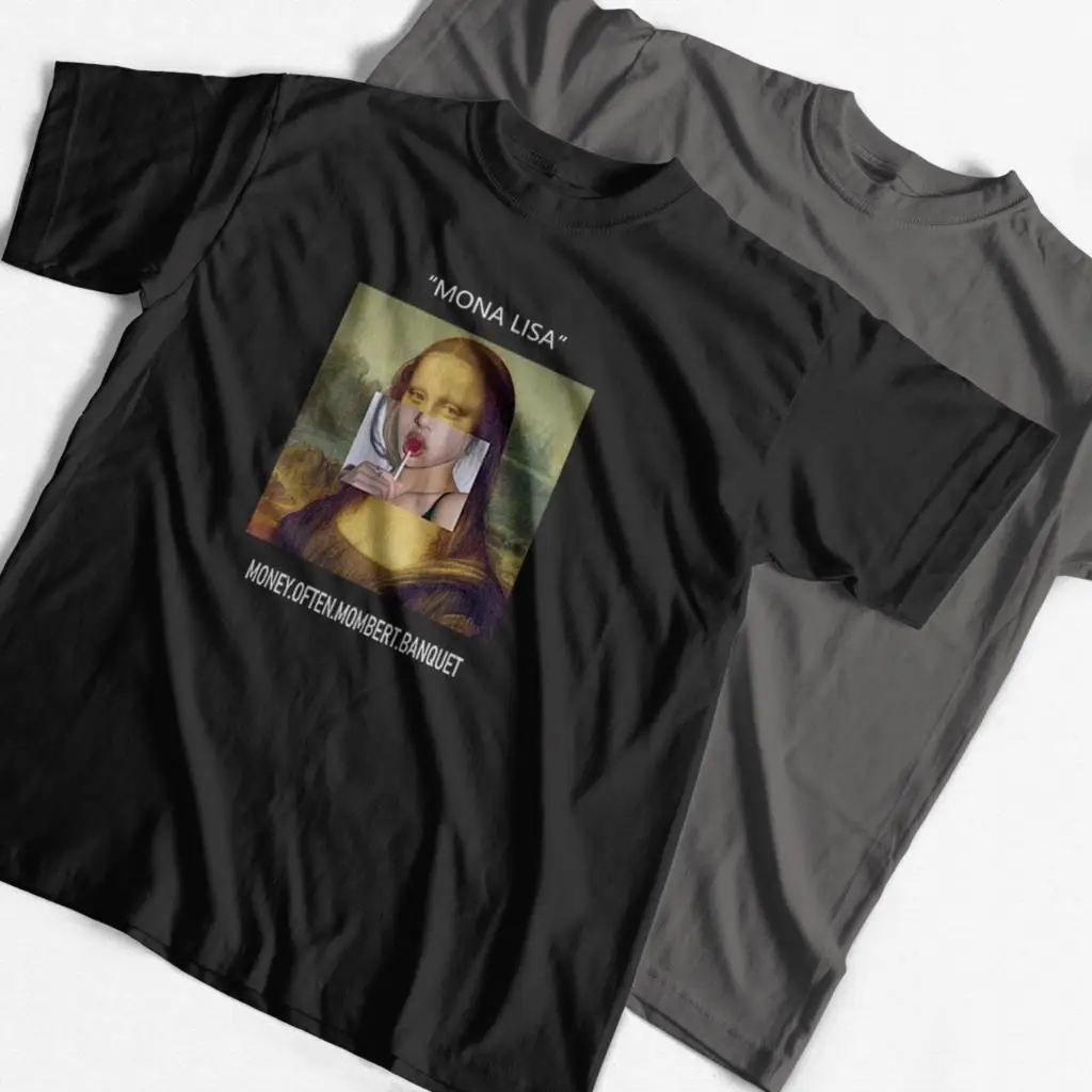 COOLMIND Pure Cotton Cool Mona Lisa Print Men Tshirt Casual Streetwear Fashion Men T Shirt o-neck t-shirt Mens Tee Shirts Tops
COOLMIND Pure Cotton Cool Mona Lisa Print Men Tshirt Casual Streetwear Fashion Men T Shirt o-neck t-shirt Mens Tee Shirts Tops