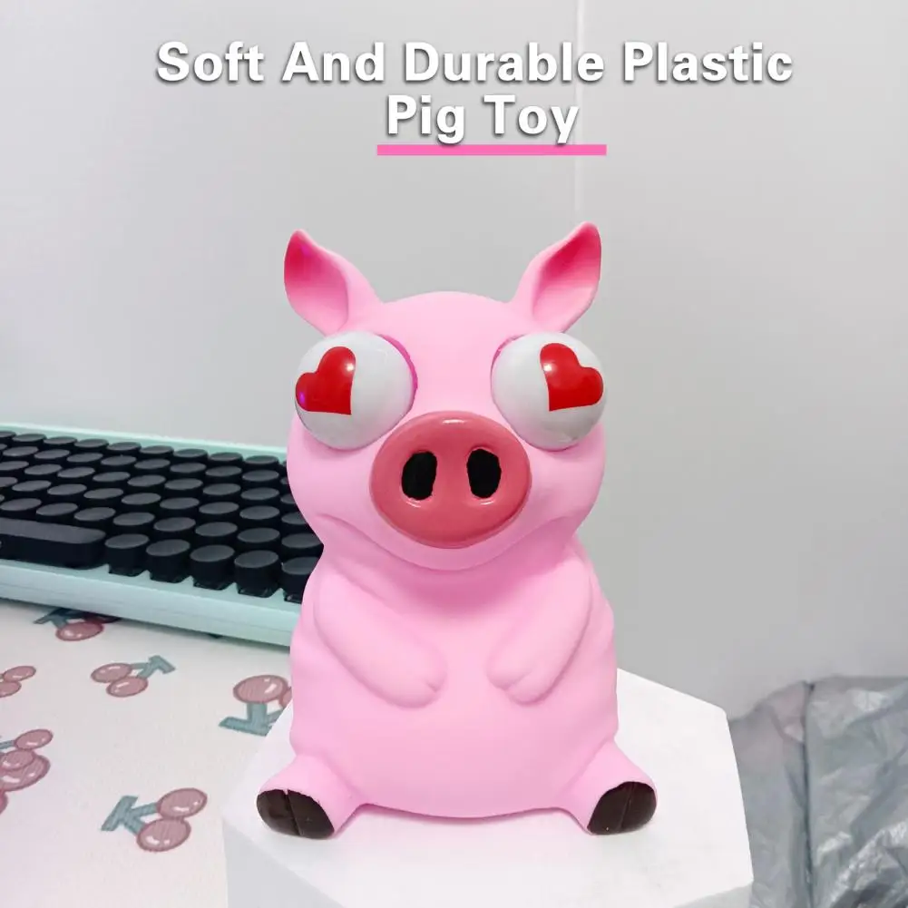 Unique Pink Pig Toy for Kids Fun Decompression Plastic Attract Attention Comfortable Hands Feeling Child Funny Pinching Pink Pig
Unique Pink Pig Toy for Kids Fun Decompression Plastic Attract Attention Comfortable Hands Feeling Child Funny Pinching Pink Pig