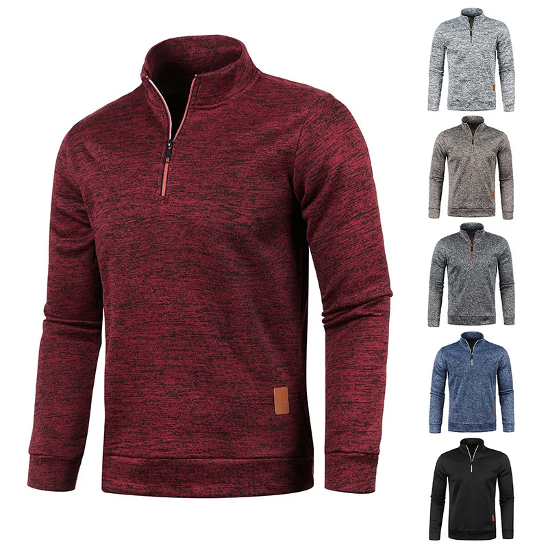 Winter Men's Fleece Turtleneck Swewatshirts Coat Half Zipper Turtleneck Warm Pullover Quality Male Slim Knitted Wool Sweaters
Winter Men's Fleece Turtleneck Swewatshirts Coat Half Zipper Turtleneck Warm Pullover Quality Male Slim Knitted Wool Sweaters