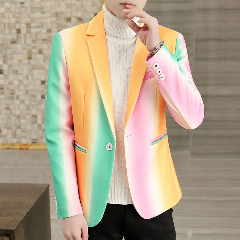 2023New fashion business leisure autumn and winter high-end handsome trend pure quality color teenagers woolen suit jacket
2023New fashion business leisure autumn and winter high-end handsome trend pure quality color teenagers woolen suit jacket