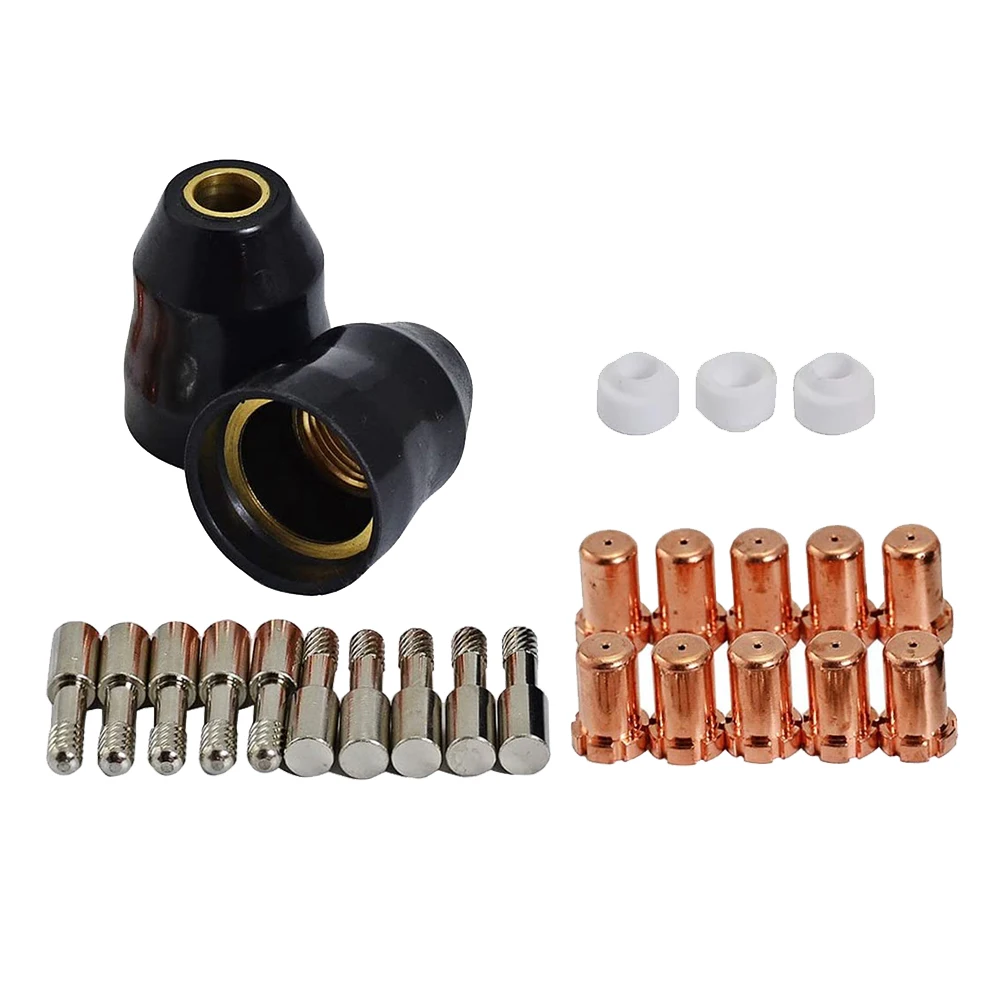 Achieve Consistent Cutting Results with 25pcs Plasma Tip Electrode Set Compatible with Thermal Dynamics PCH 26, 9 6506 9 6500
Achieve Consistent Cutting Results with 25pcs Plasma Tip Electrode Set Compatible with Thermal Dynamics PCH 26, 9 6506 9 6500