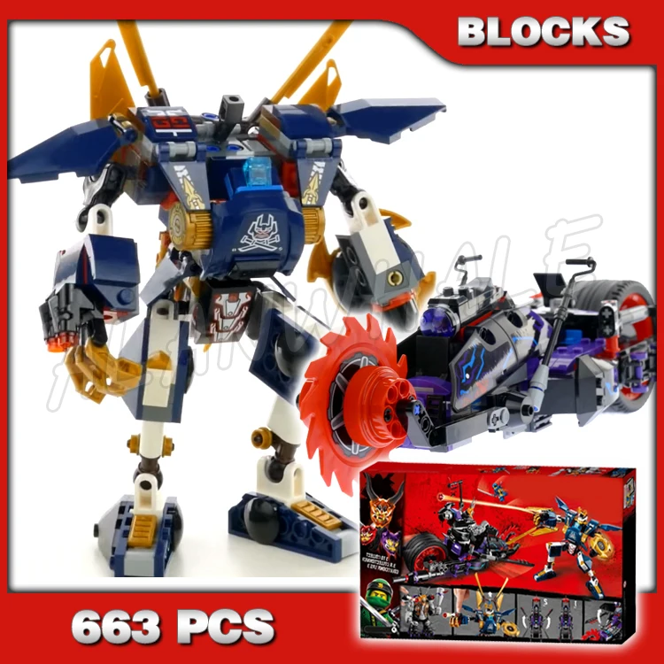 663PCS Killow vs. Samurai Mech Robots Mask Booster Pack 10805 Building Blocks Sets Bricks Compatible with Model
663PCS Killow vs. Samurai Mech Robots Mask Booster Pack 10805 Building Blocks Sets Bricks Compatible with Model