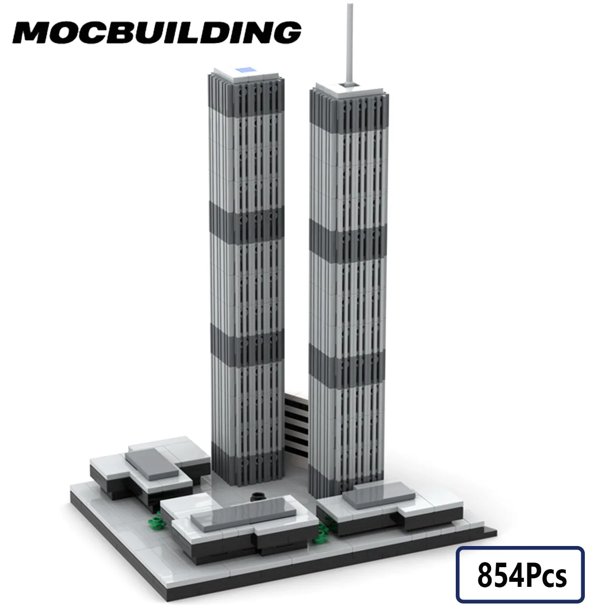 World Trade Center Micro 1:2000 Масштаб Модель Moc строительные блоки Diy Сборные блоки архитектура Обучающие креативные игрушки 854 шт.
World Trade Center Micro 1:2000 Масштаб Модель Moc строительные блоки Diy Сборные блоки архитектура Обучающие креативные игрушки 854 шт.